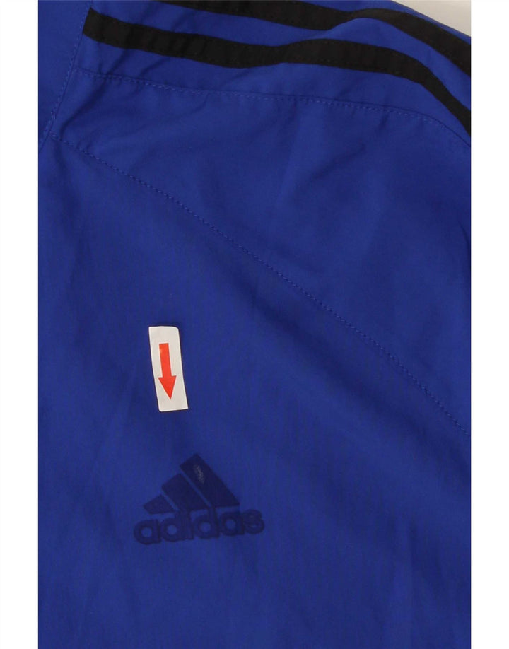 Jaqueta Adidas Masculina Treino Top Azul Médio