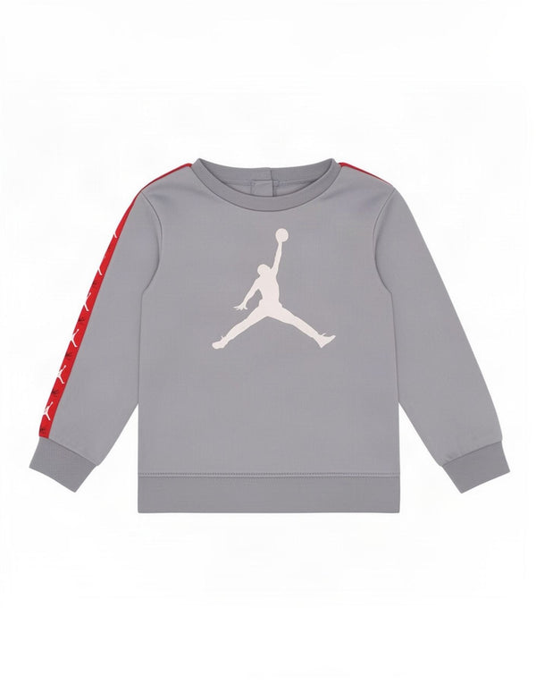 Suéter gráfico Jordan bebê menino 18-24 meses cinza colorblock