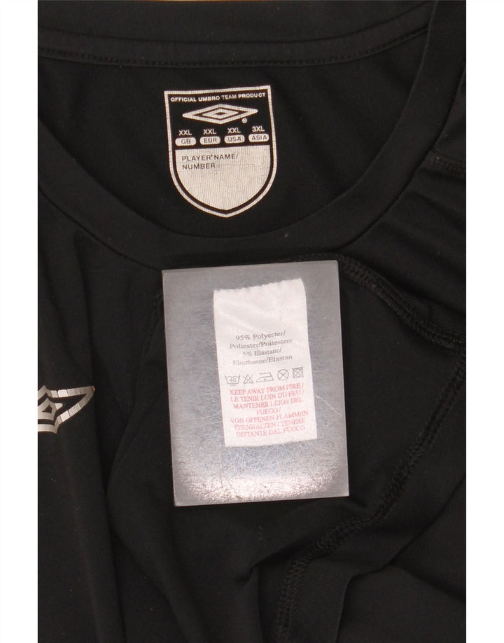 Umbro Colete Masculino Top 2XL Poliéster Preto