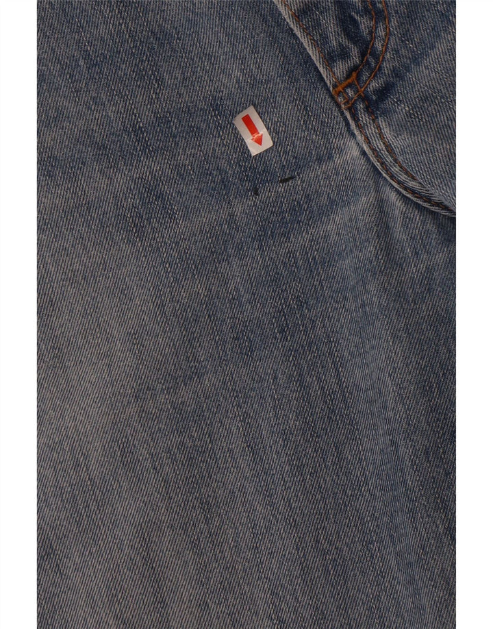 Wrangler Masculino Texas Straight Jeans W33 L34 Azul Algodão