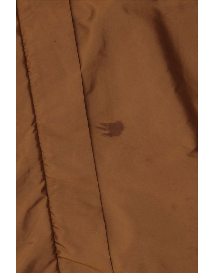 MAX MARA Jaqueta feminina de chuva grande com capuz para fim de semana Reino Unido 8 pequena marrom