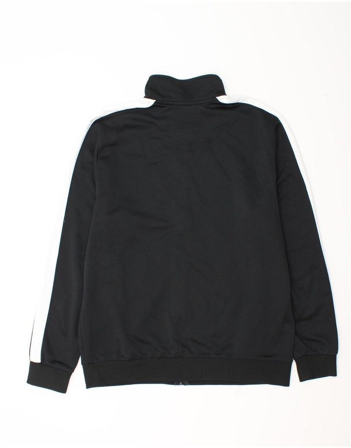 Puma Mens Treino Top Jaqueta Grande Poliéster Colorblock Preto