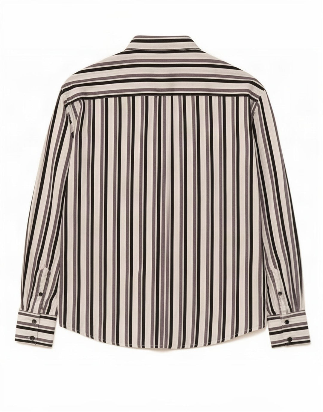 Camisa feminina Benetton UK 14 média listrada multicolorida