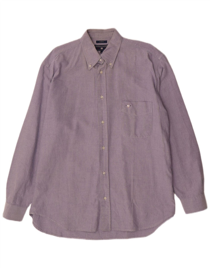Camisa masculina GOOSE & GANDER IT 52 grande roxa