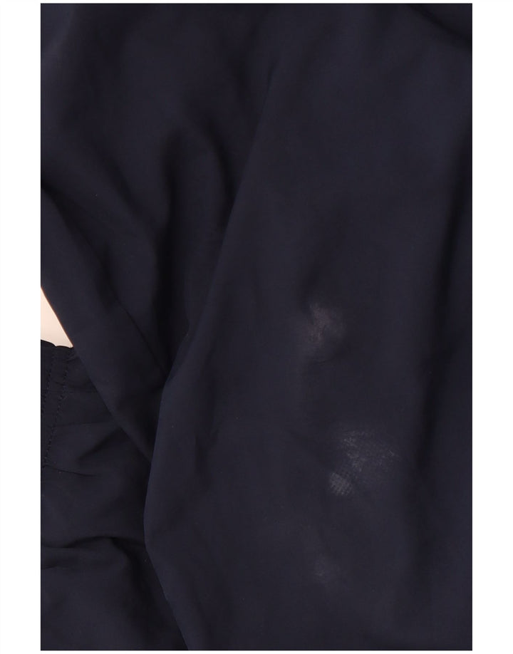 Calça de treino masculina NIKE Dri Fit joggers pequena azul marinho poliéster