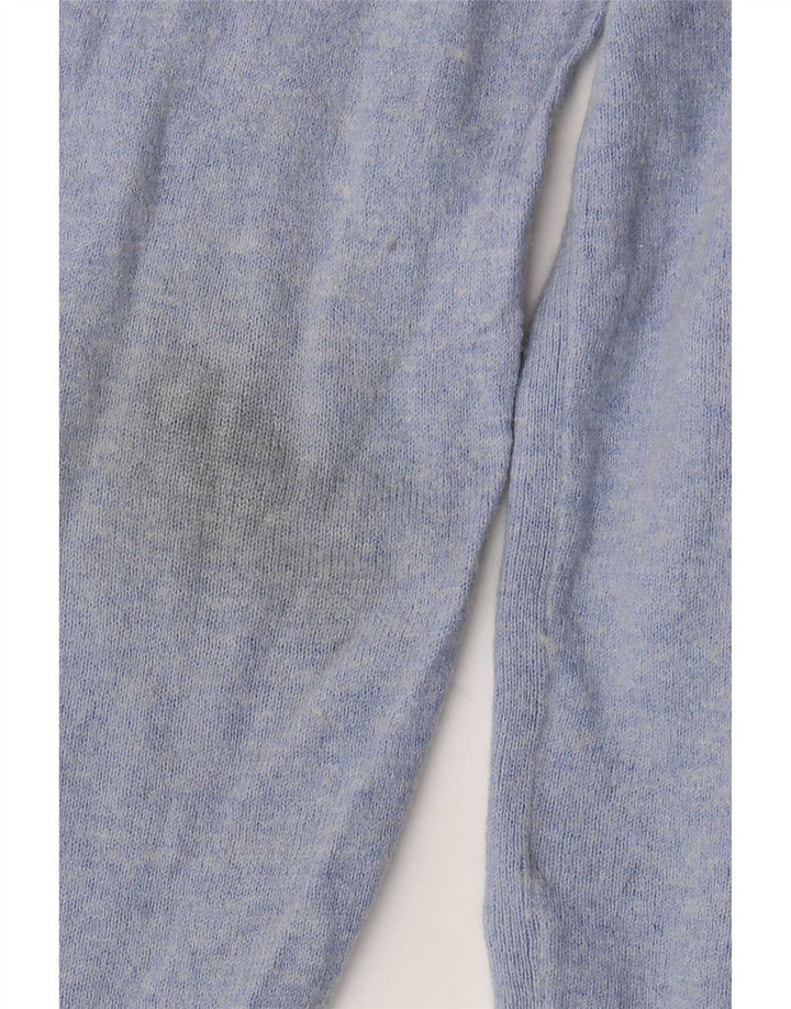 Suéter feminino Levi's com decote em V Reino Unido 16 grande algodão azul