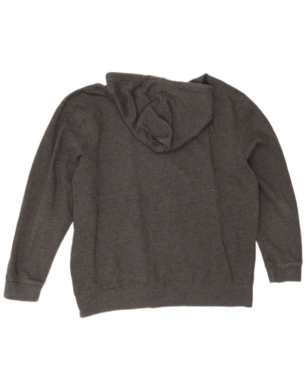 Suéter com capuz gráfico masculino Gap 2XL cinza