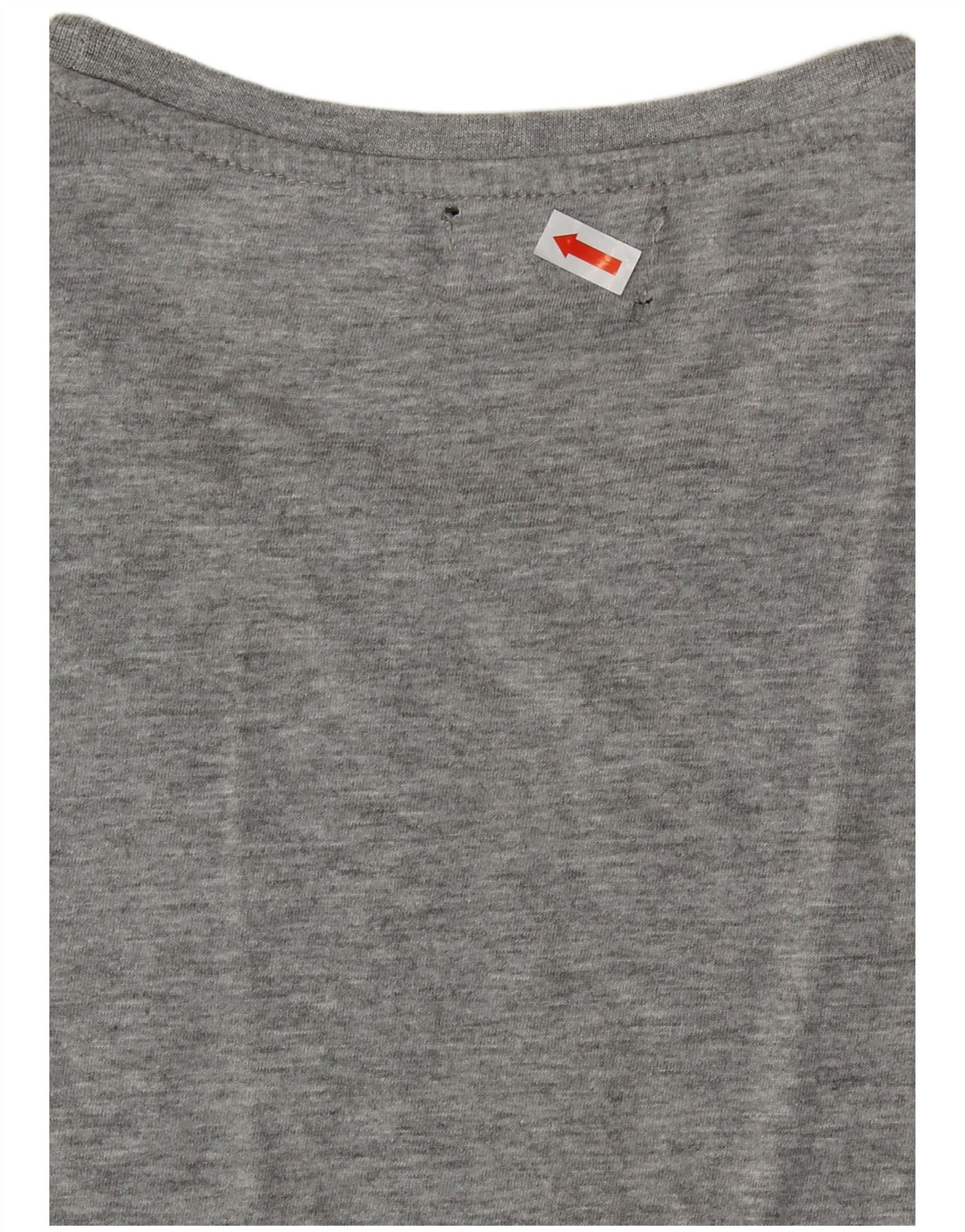 Camiseta feminina KAPPA com estampa gráfica UK 18 XL algodão cinza