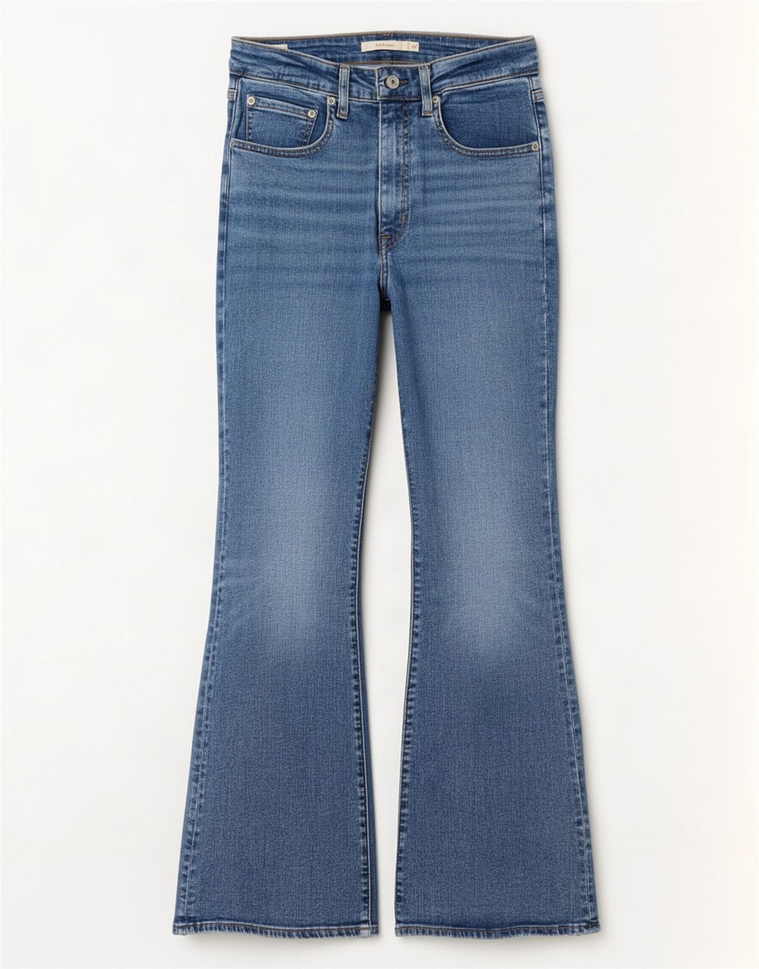 Calça jeans feminina Levi's 726 Flared W30 L30 azul algodão
