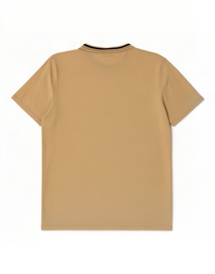 Camiseta feminina Ted Baker tamanho superior 4 grande algodão bege