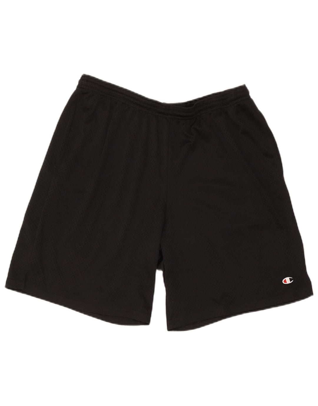 Shorts esportivos femininos Champion UK 14 grandes pretos