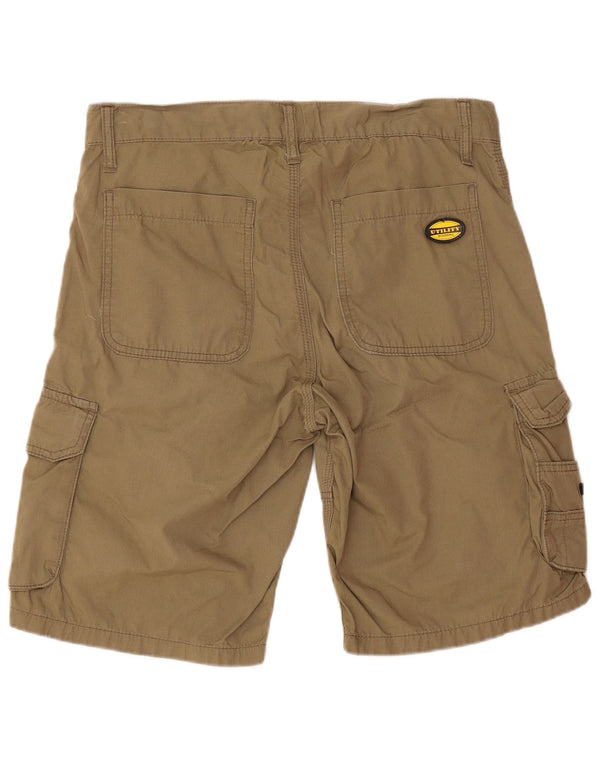 Diadora Mens Cargo Shorts Médio W32 Algodão Cáqui