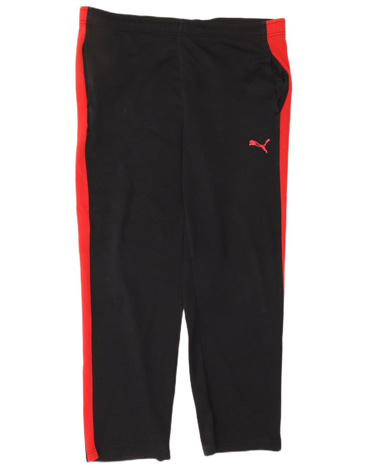 Calça de treino masculina PUMA XL preto colorblock