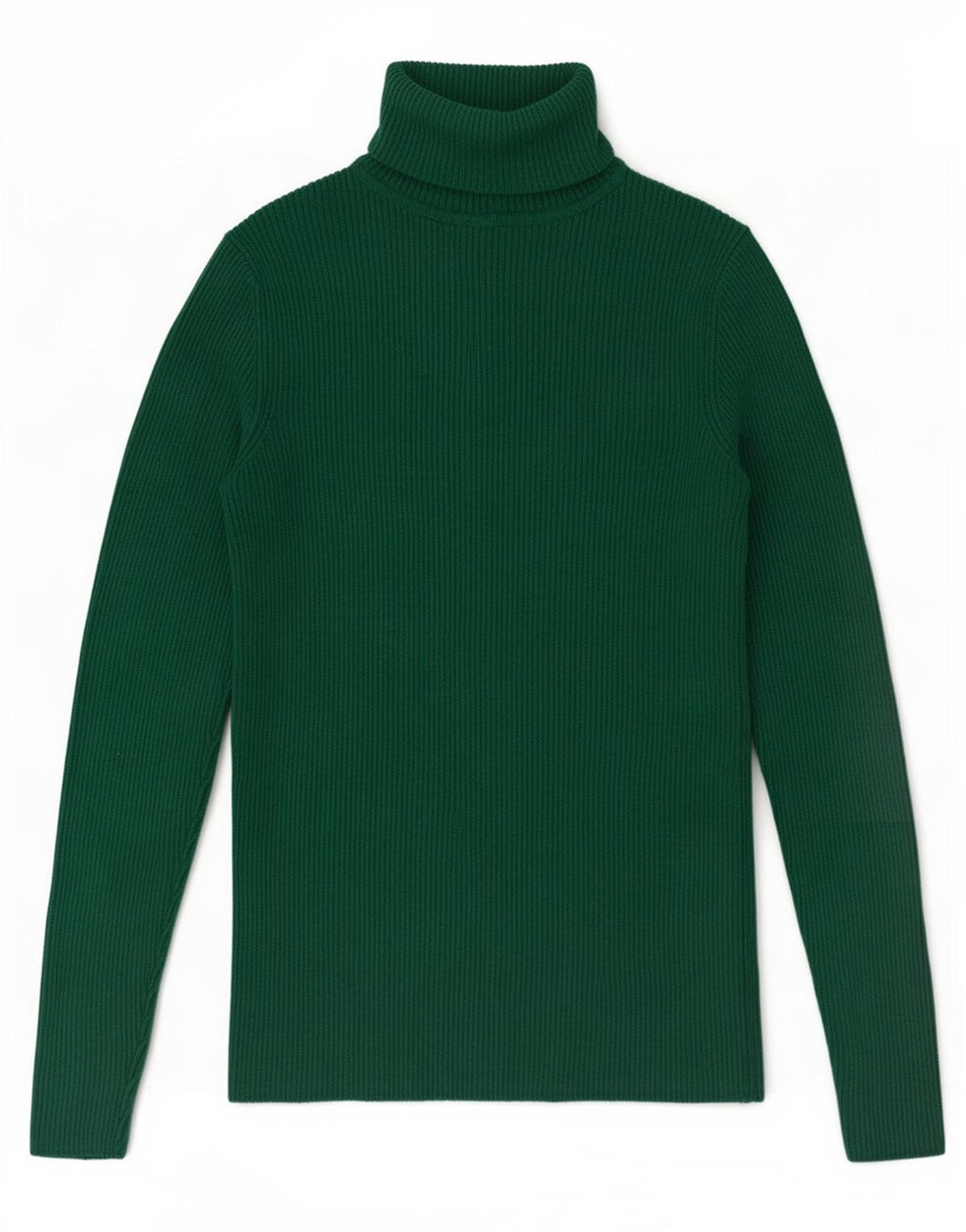 Suéter feminino Marks & Spencer com gola redonda e viscose verde pequena Reino Unido 10