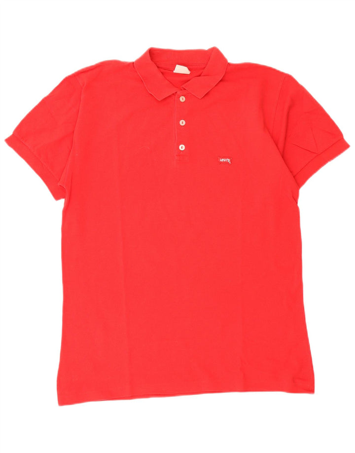 Camisa polo masculina Levi's vermelha média