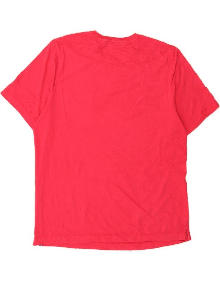 TOMMY BAHAMA Mens T-Shirt Top Medium Pink Cotton Vintage Tommy Bahama and Second-Hand Tommy Bahama from Messina Hembry 