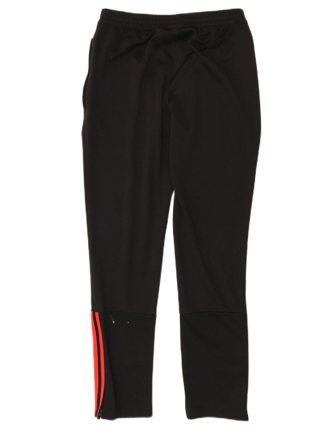 Calça de treino masculina Adidas médio preto colorblock poliéster