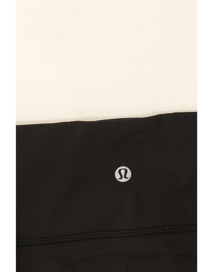 Lululemon Leggings capri feminino US 4 pequeno preto