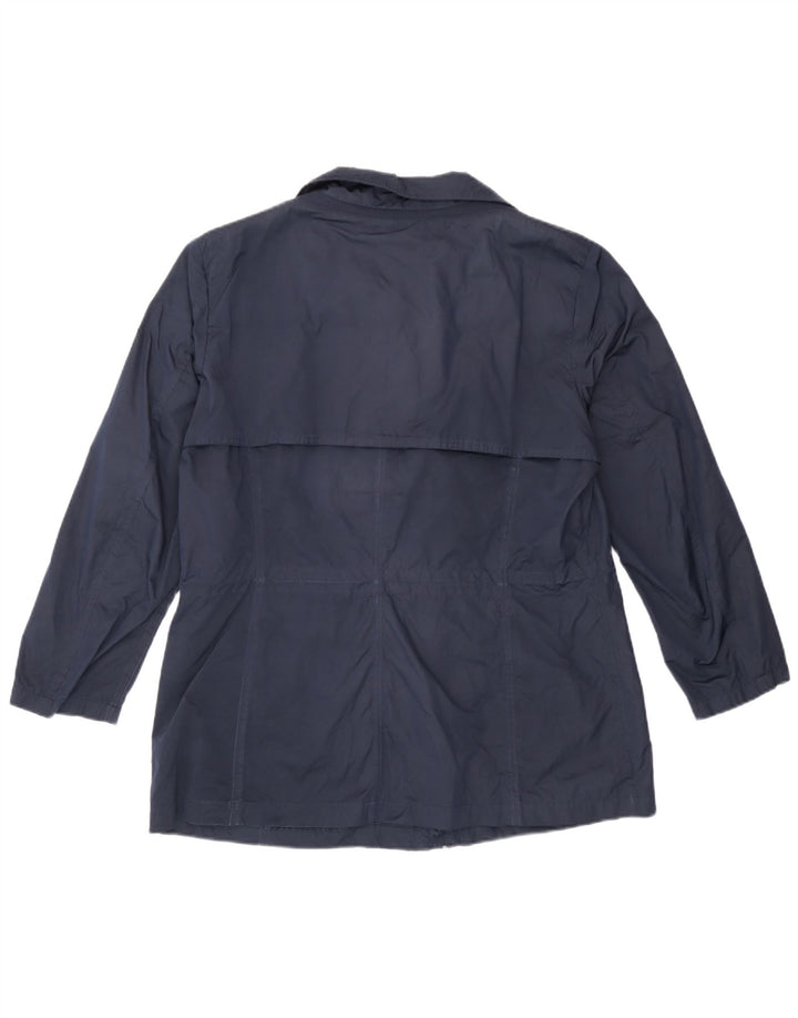 Jaqueta utilitária feminina Geox Respira UK 14 grande poliéster azul marinho