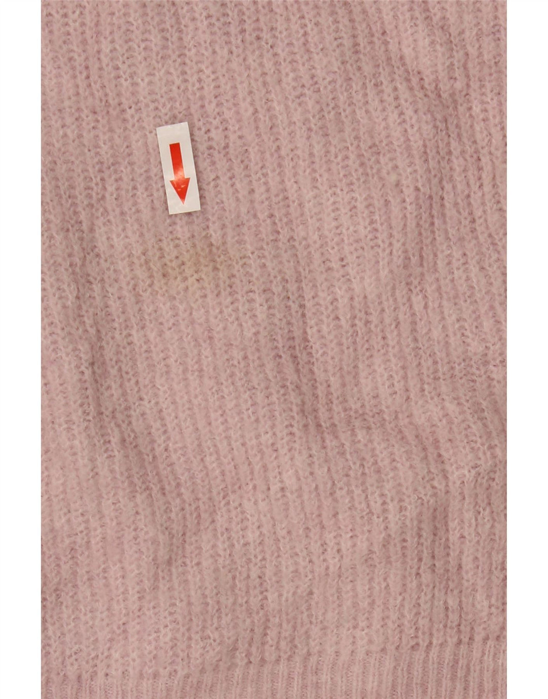 Suéter feminino de grandes dimensões com capuz e material branco Reino Unido 22 3XL poliéster rosa