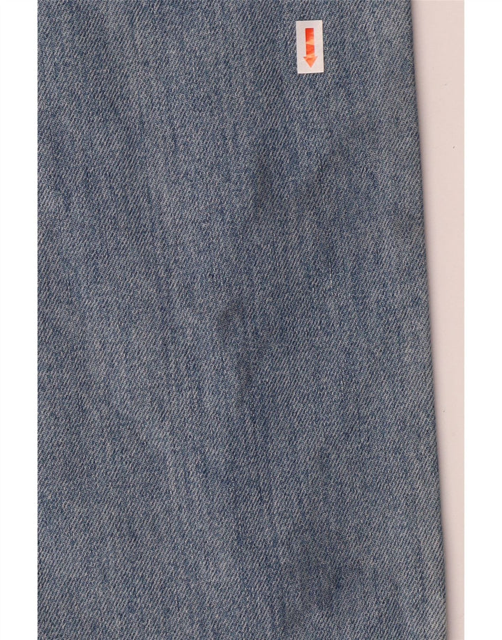 RIFLE Jeans retos femininos W29 L34 algodão azul