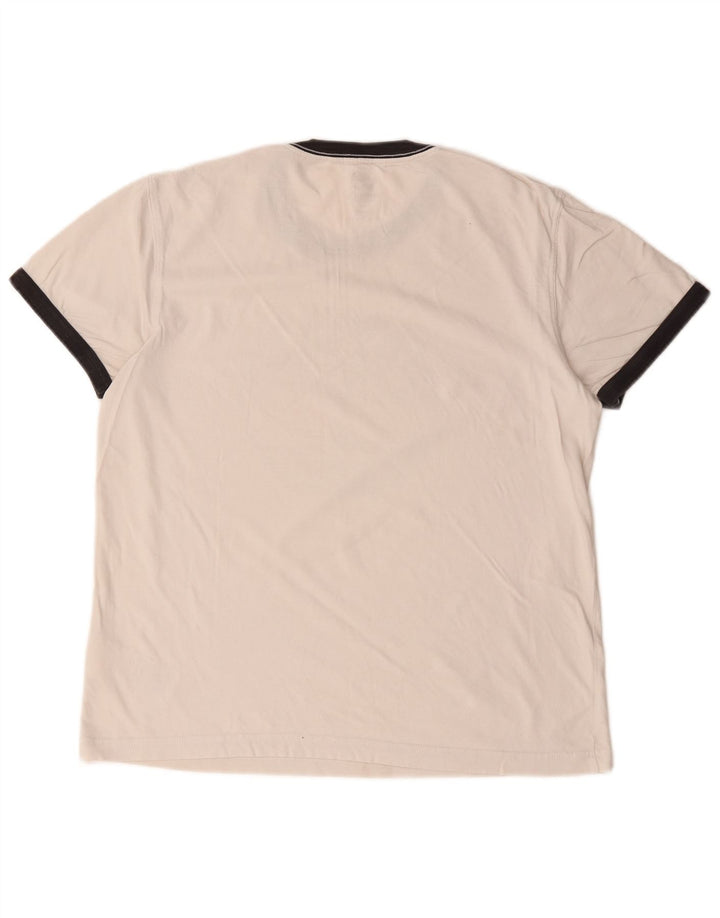 Camiseta masculina Timberland Regular Fit Graphic Top Pequeno Algodão Branco