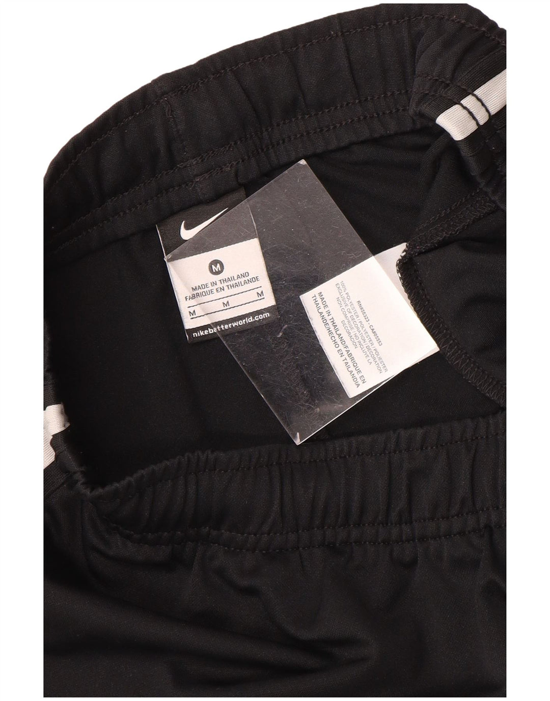 Shorts esportivos masculinos Nike médio preto poliéster