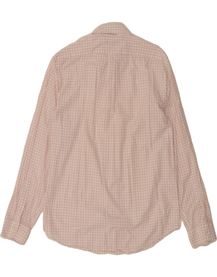 GAP Mens Shirt Medium Pink Check Cotton Vintage Gap and Second-Hand Gap from Messina Hembry 