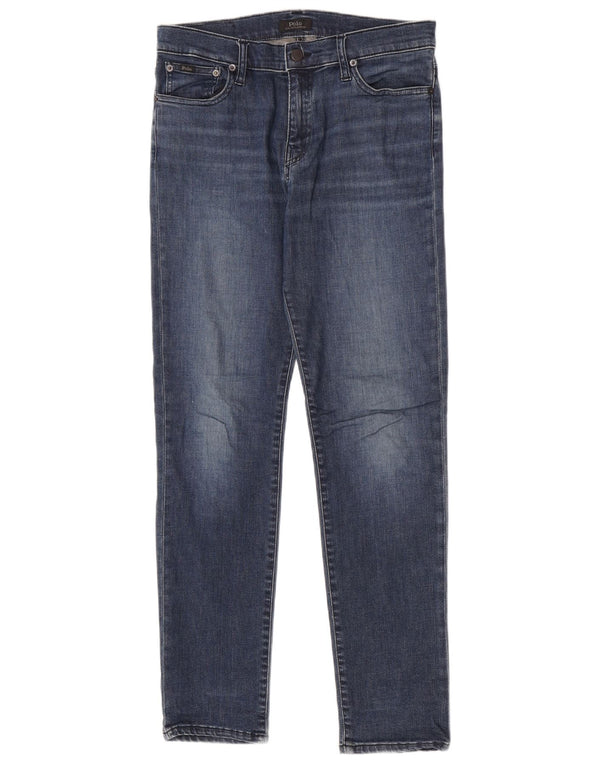 Polo Ralph Lauren Meninos The Eldridge Jeans Skinny 15-16 Anos W30 L30 Azul