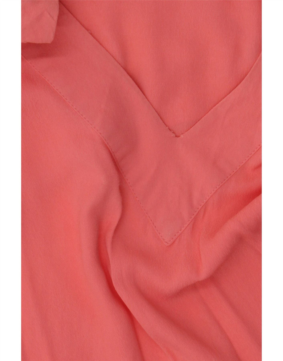 Túnica feminina de manga comprida Zara UK 10 pequena viscose rosa