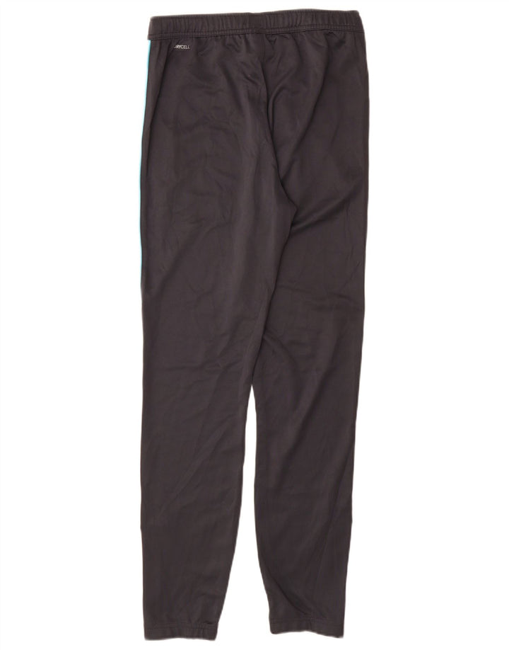 Calça de treino masculina PUMA pequena preta colorblock poliéster