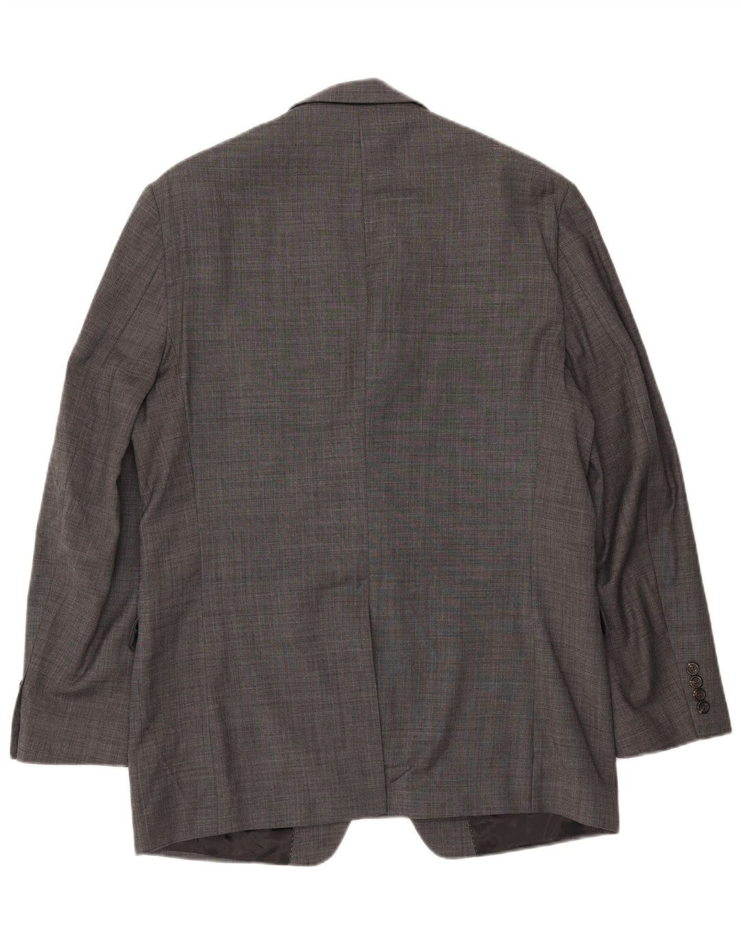 Jaqueta blazer masculina Chaps com 2 botões UK 42 XL lã cinza