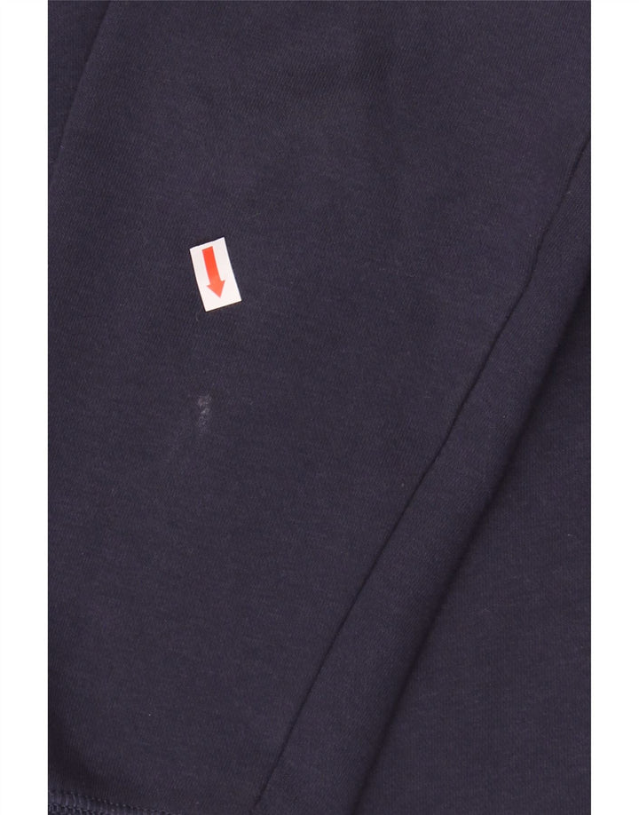 CHAMPION Mens Graphic Sweatshirt Jumper Small Navy Blue Cotton Vintage Champion and Second-Hand Champion from Messina Hembry 