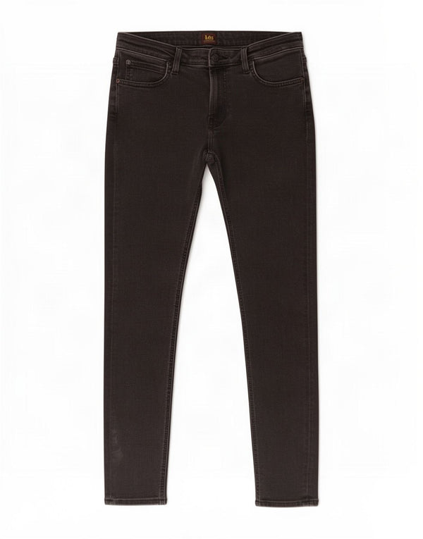 Lee Mens Malone Skinny Jeans W30 L32 Algodão Preto