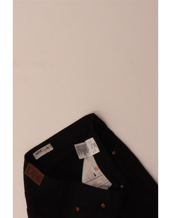 LEE Feminino Cameron Bootcut Jeans W32 L33 Algodão Preto