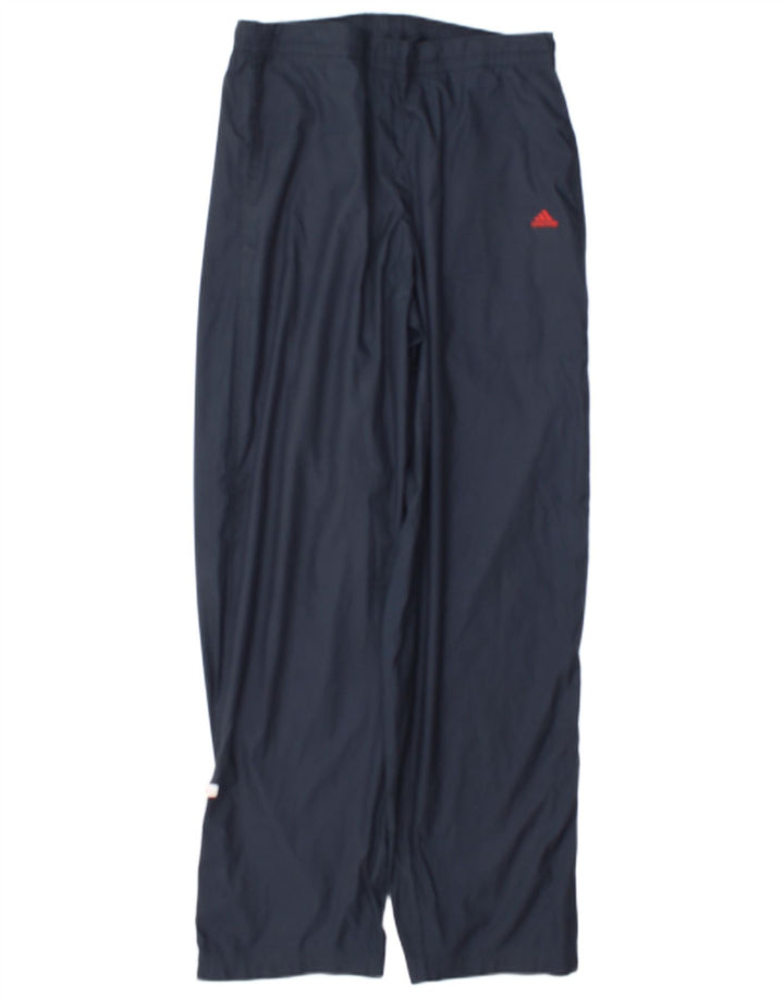 Calça de treino masculina Adidas médio azul marinho poliéster