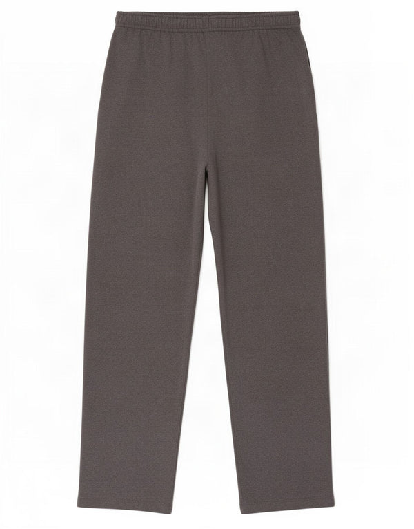 Calça de treino feminina Marks & Spencer UK 14 grande cinza poliamida