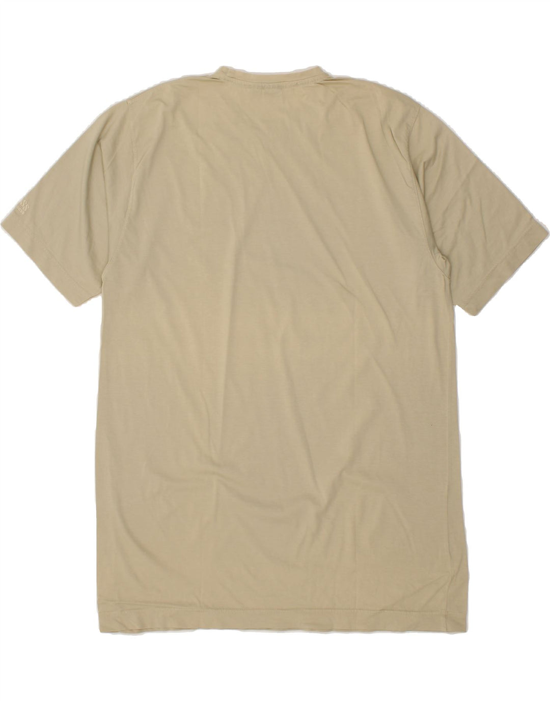 HUGO BOSS Mens T-Shirt Top Large Beige Cotton Vintage Hugo Boss and Second-Hand Hugo Boss from Messina Hembry 