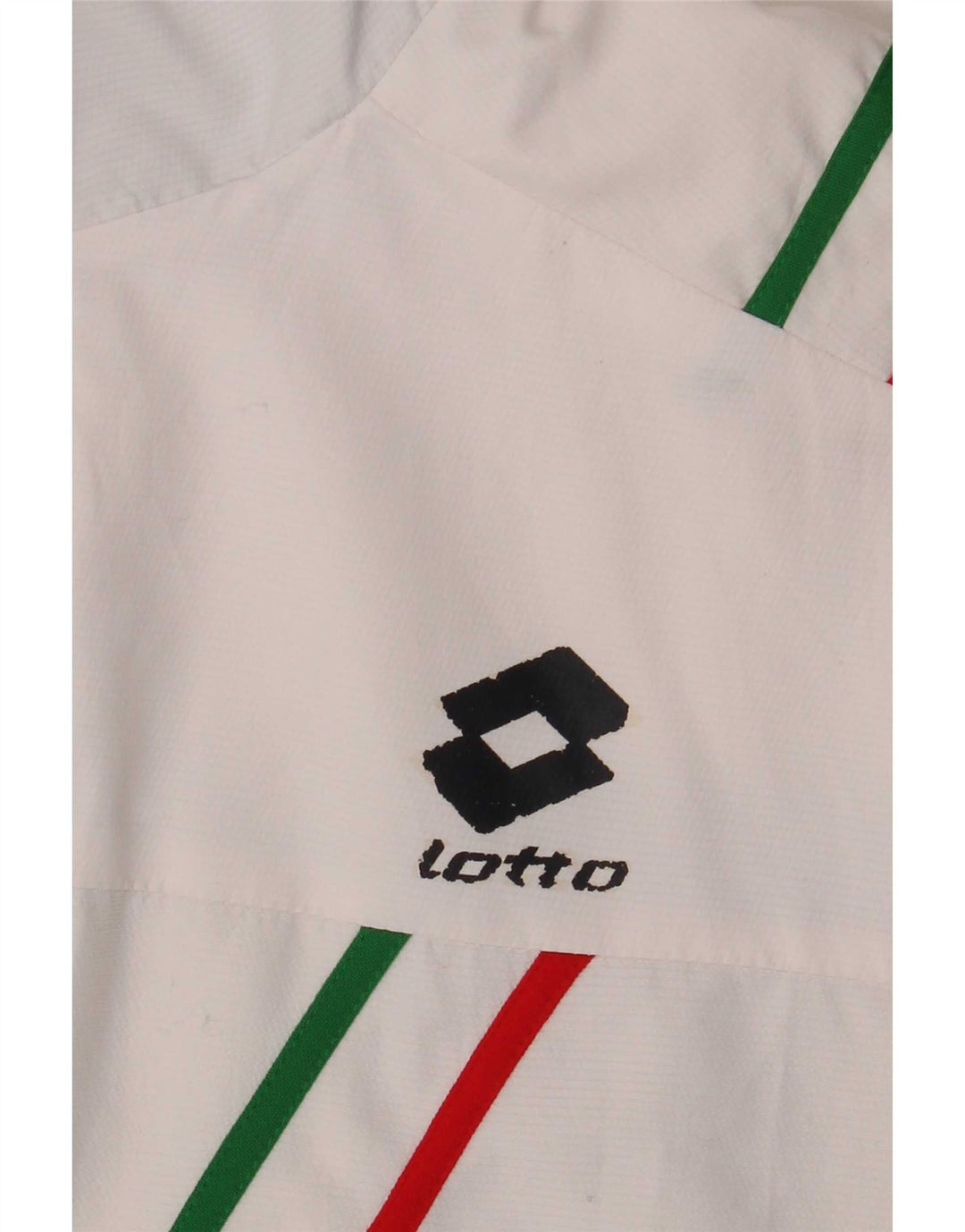 Lotto Mens Graphic Tracksuit Top Jacket XL Branco Colorblock