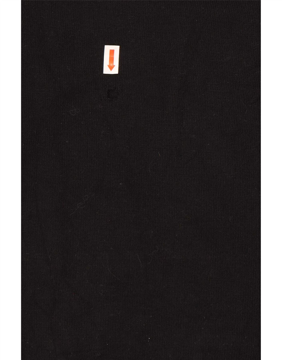 Zara Suéter masculino com gola redonda grande preto