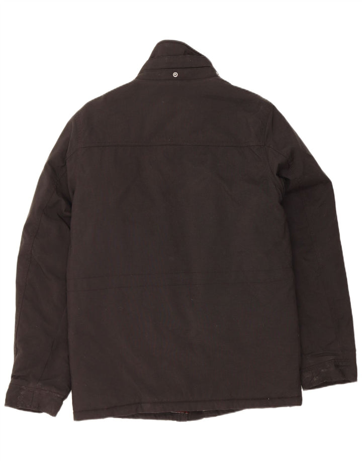 Jaqueta utilitária masculina Tommy Hilfiger Reino Unido 36 pequena preta
