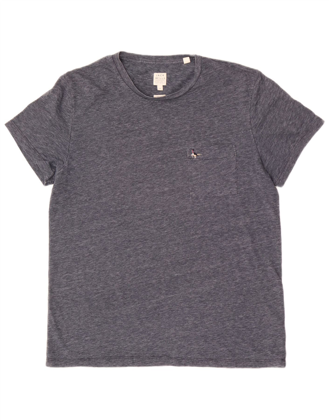 Jack Wills Mens Slim Fit Camiseta Top XL Cinza