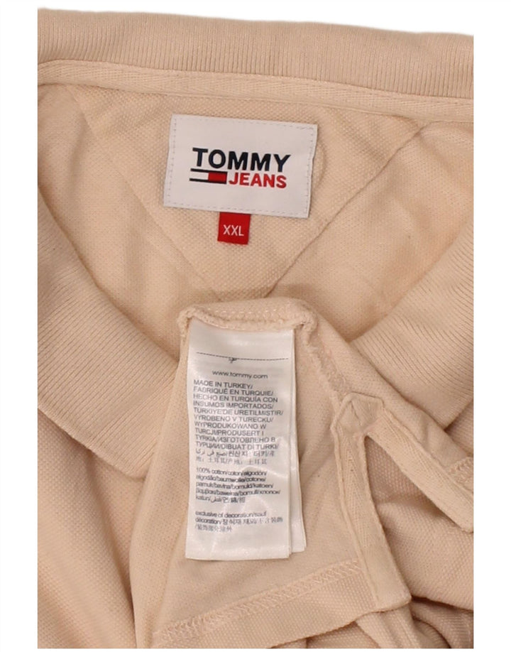 Camisa polo masculina TOMMY HILFIGER 2XL algodão rosa