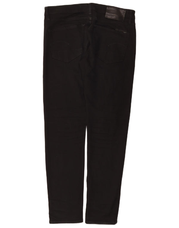 G-Star Masculino Slim Jeans W32 L32 Algodão Preto