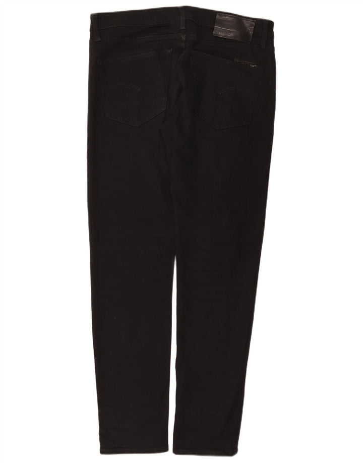G-Star Masculino Slim Jeans W32 L32 Algodão Preto