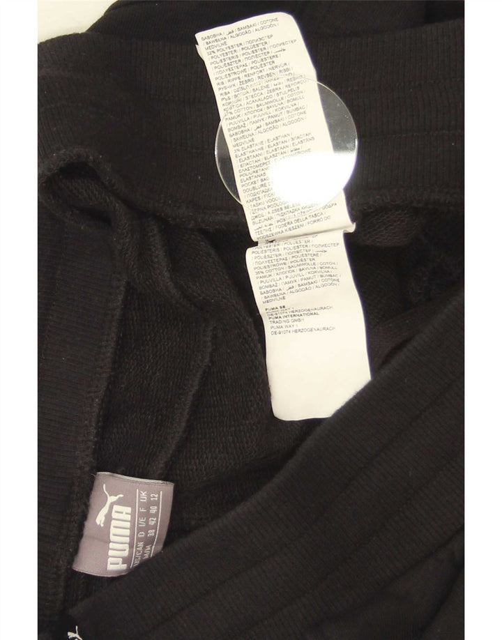 Shorts esportivos femininos Puma UK 12 poliéster preto médio