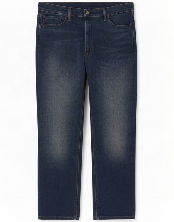 Levi's Mens 541 Straight Jeans W38 L30 Azul Algodão