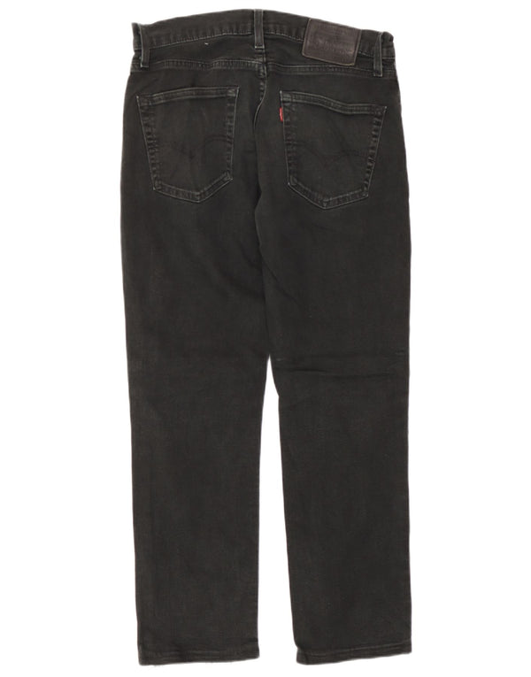 Levi's Mens 511 Slim Jeans W31 L26 Black Cotton