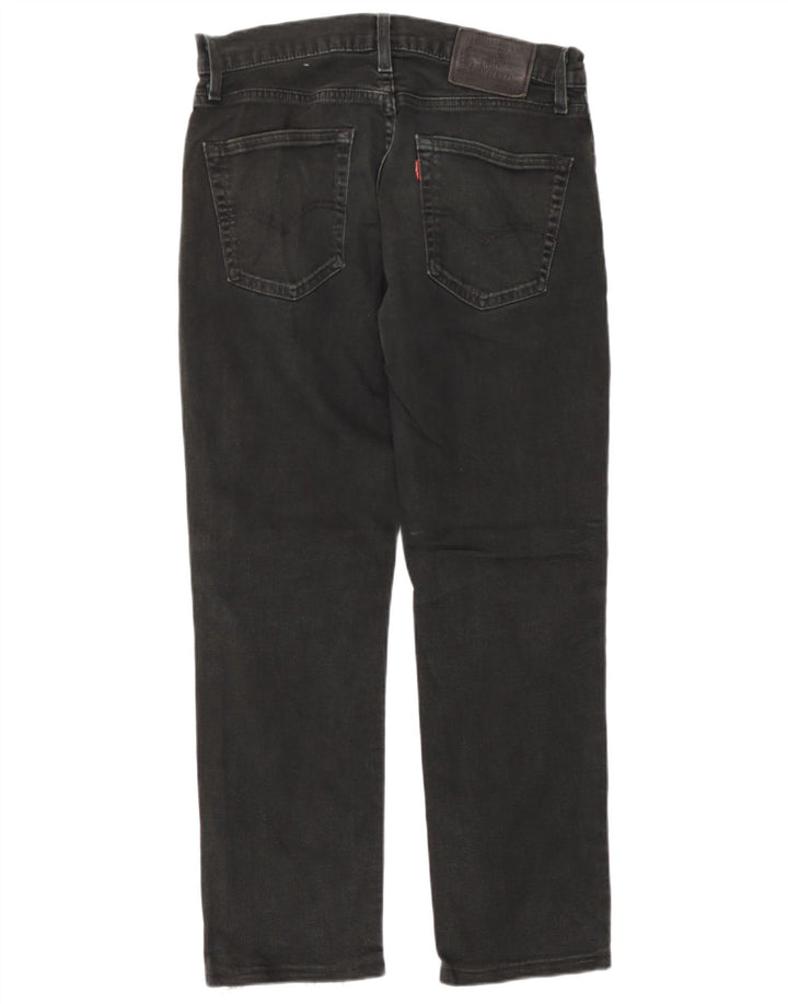 Levi's Masculino 511 Slim Jeans W31 L26 Algodão Preto