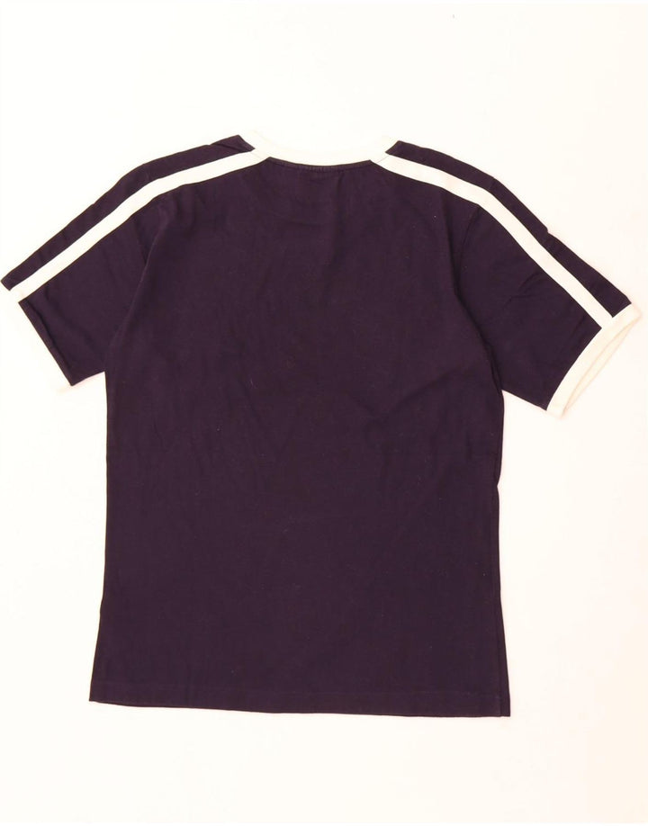 Camiseta masculina Puma pequena algodão azul marinho